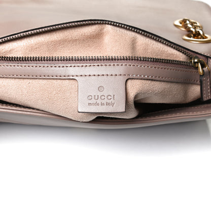 Gucci Calfskin Matelasse Small GG Marmont Shoulder Bag Porcelain Rose 6 of 11