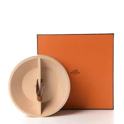 Hermes Wood Tibi Round Box Nature 10 of 10