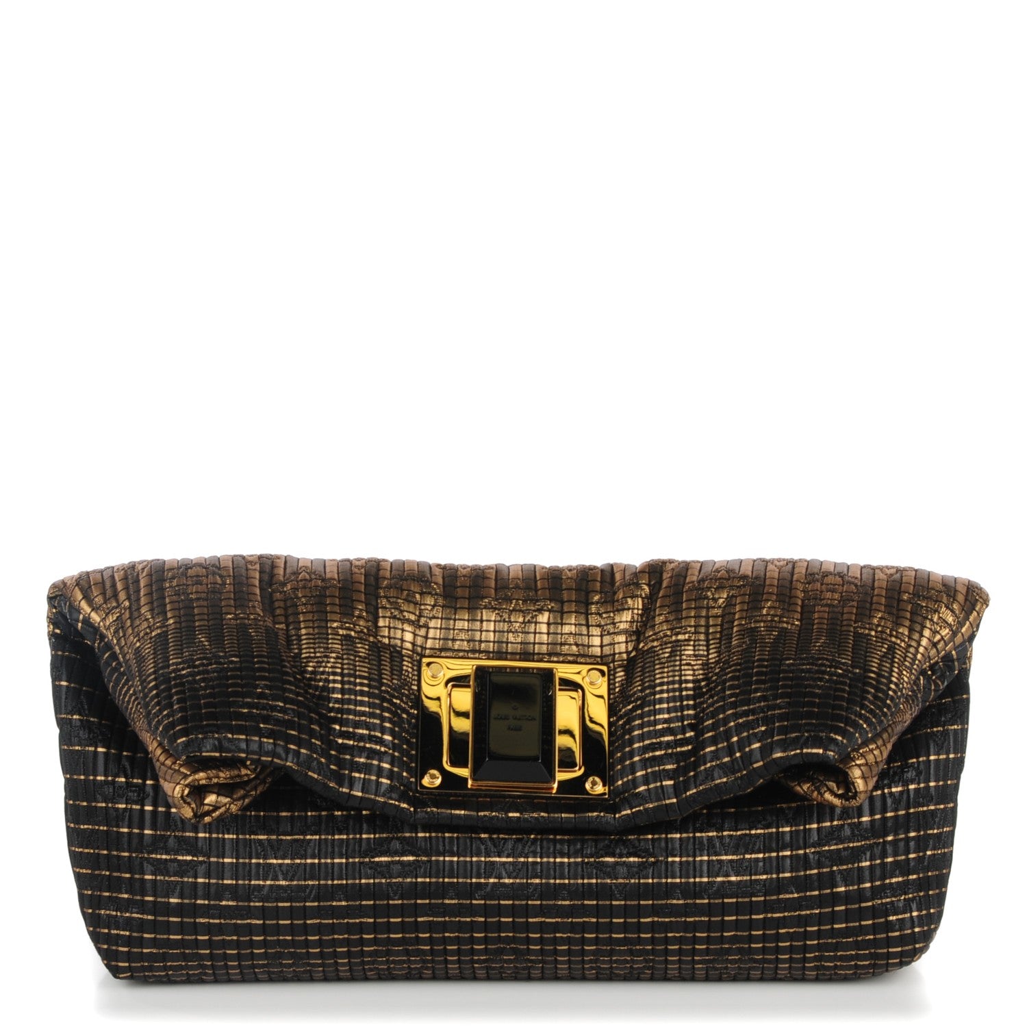 Louis Vuitton Jacquard Quilted Monogram Altair Clutch Bronze 1 of 7