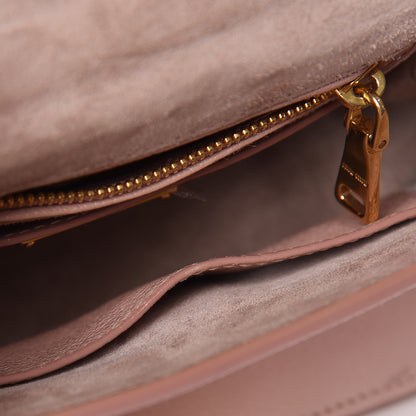 Miu Miu Goatskin Madras Mini Top Handle Bag 8 of 14