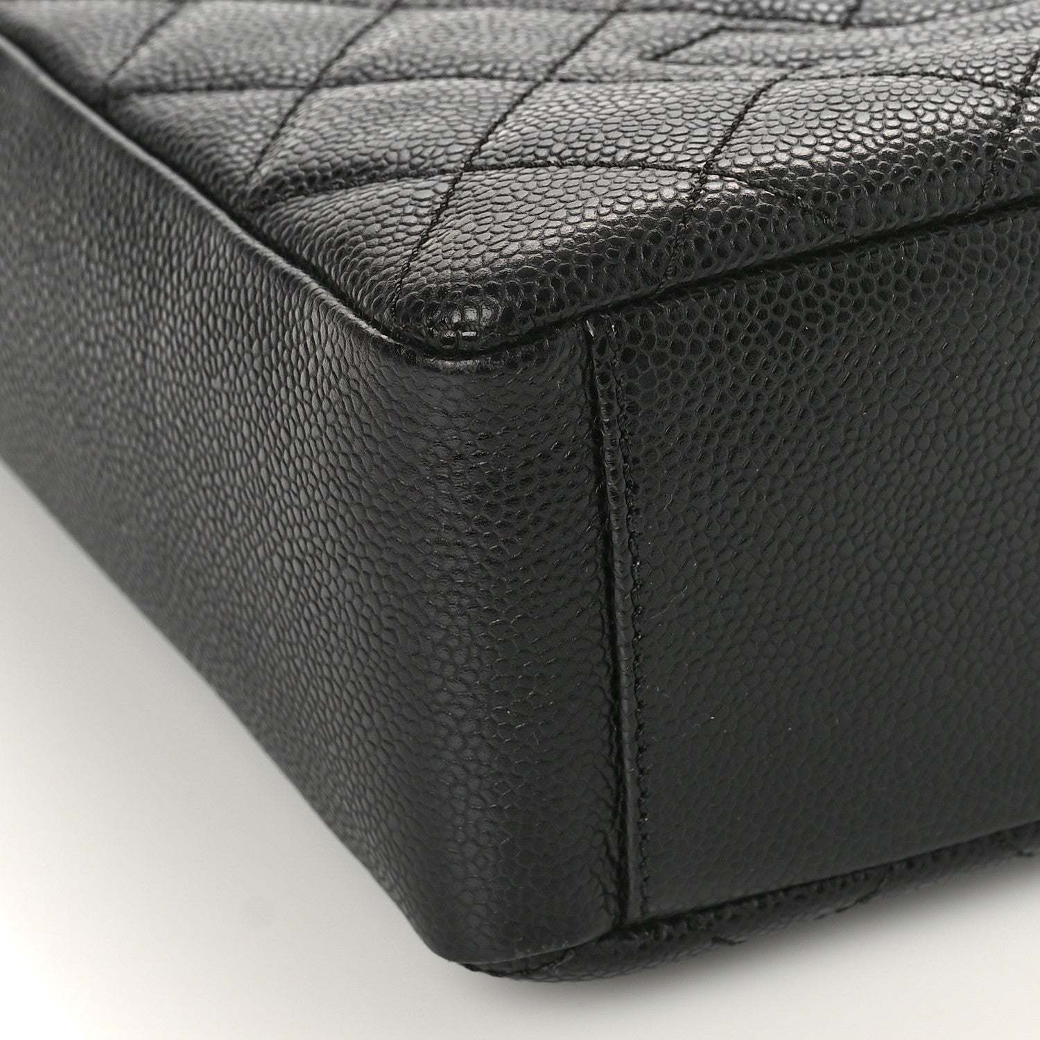 Chanel Caviar Quilted Petit Shopping Tote PST Black 8 of 9