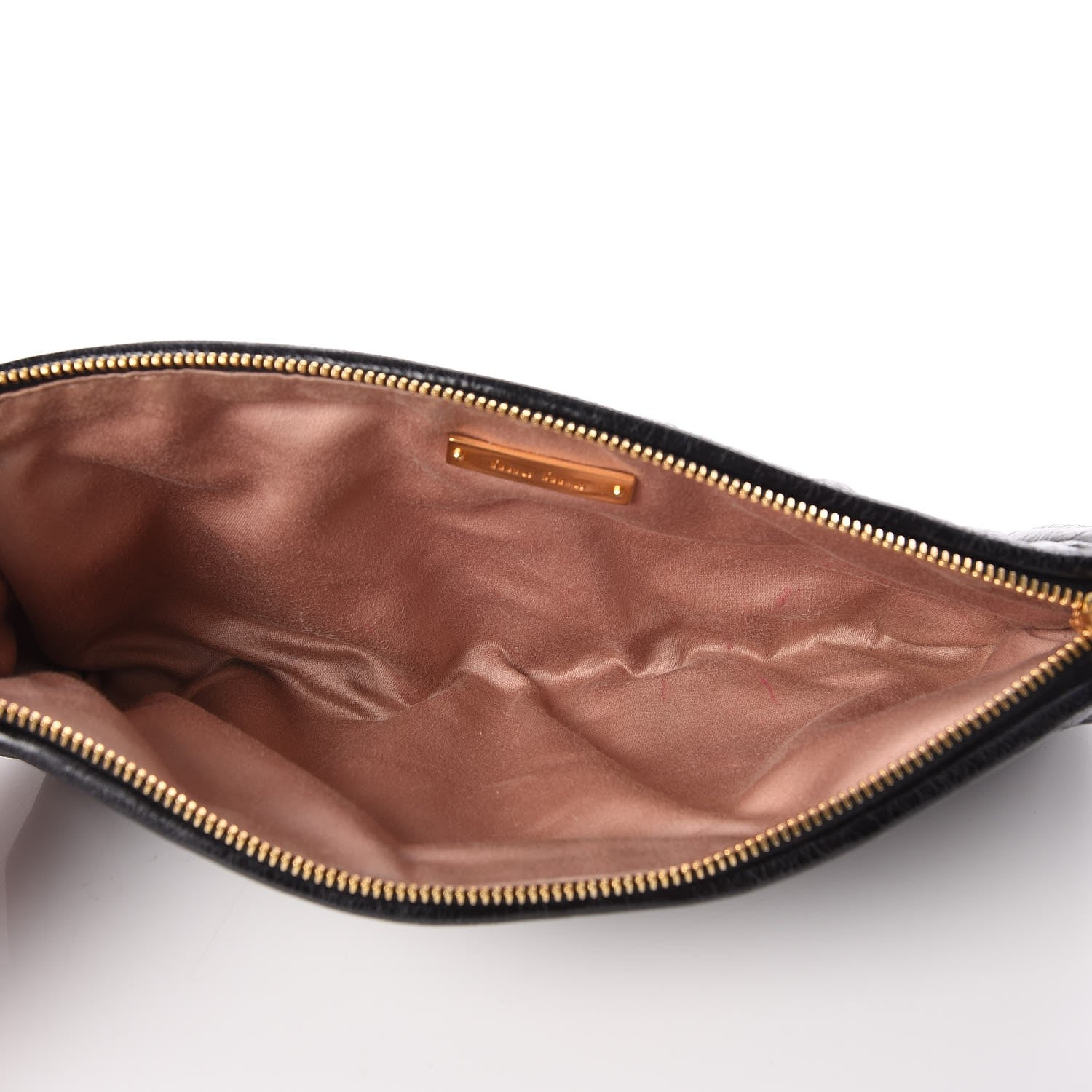 Miu Miu Nappa Matelasse Clutch Nero Black 5 of 8