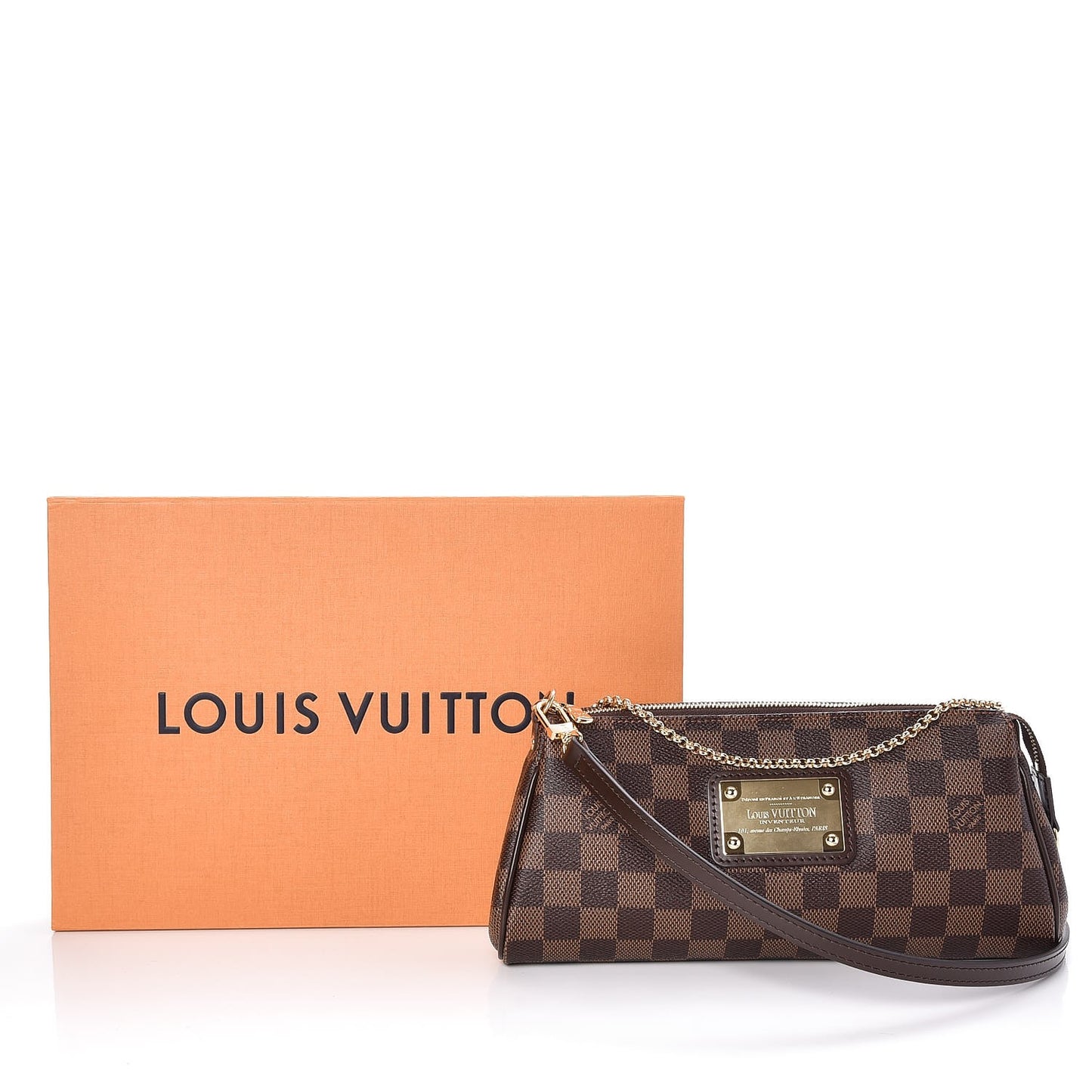 Damier Ebene Eva Clutch