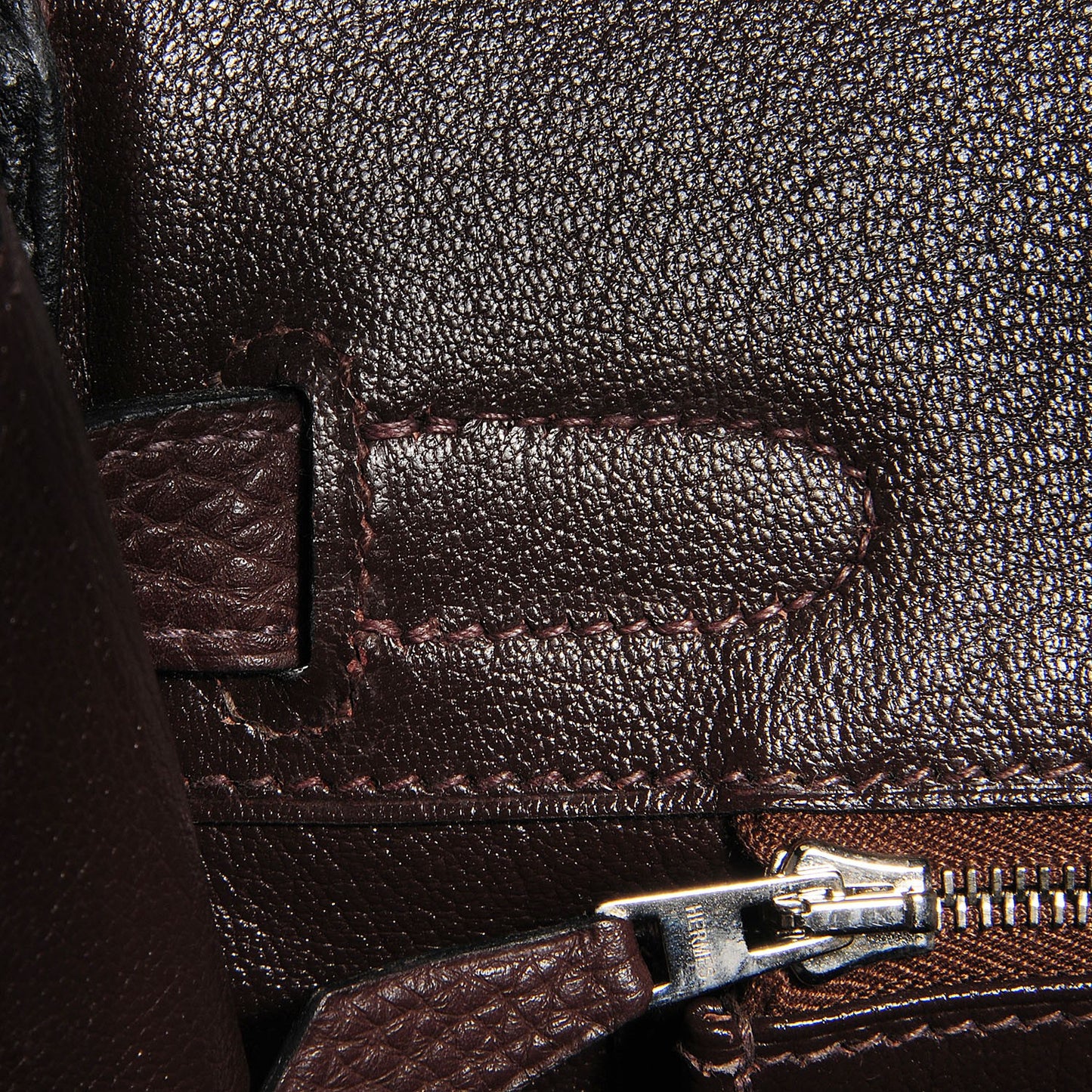 Togo Birkin 30 Chocolate