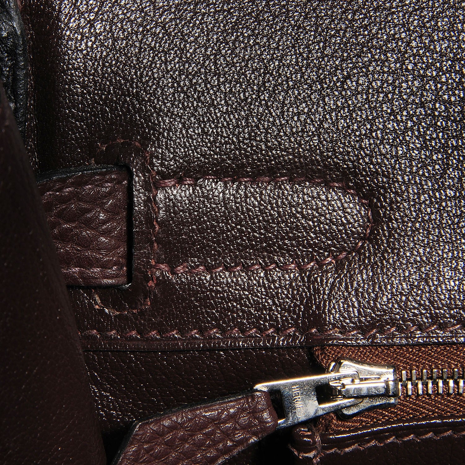 Hermes Togo Birkin 30 Chocolate 18 of 25