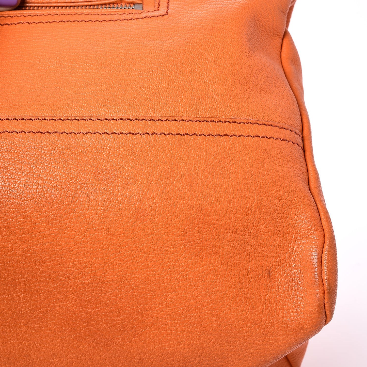Sugar Goatskin Medium Pandora Orange