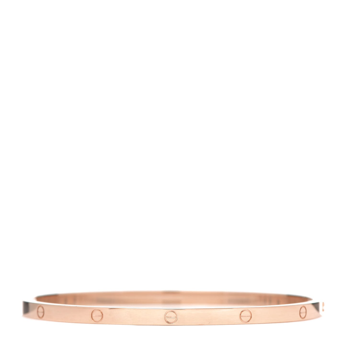 18K Pink Gold Small LOVE Bracelet 19