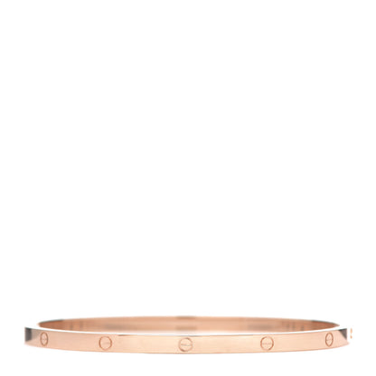 Cartier 18K Pink Gold Small LOVE Bracelet 19 1 of 7