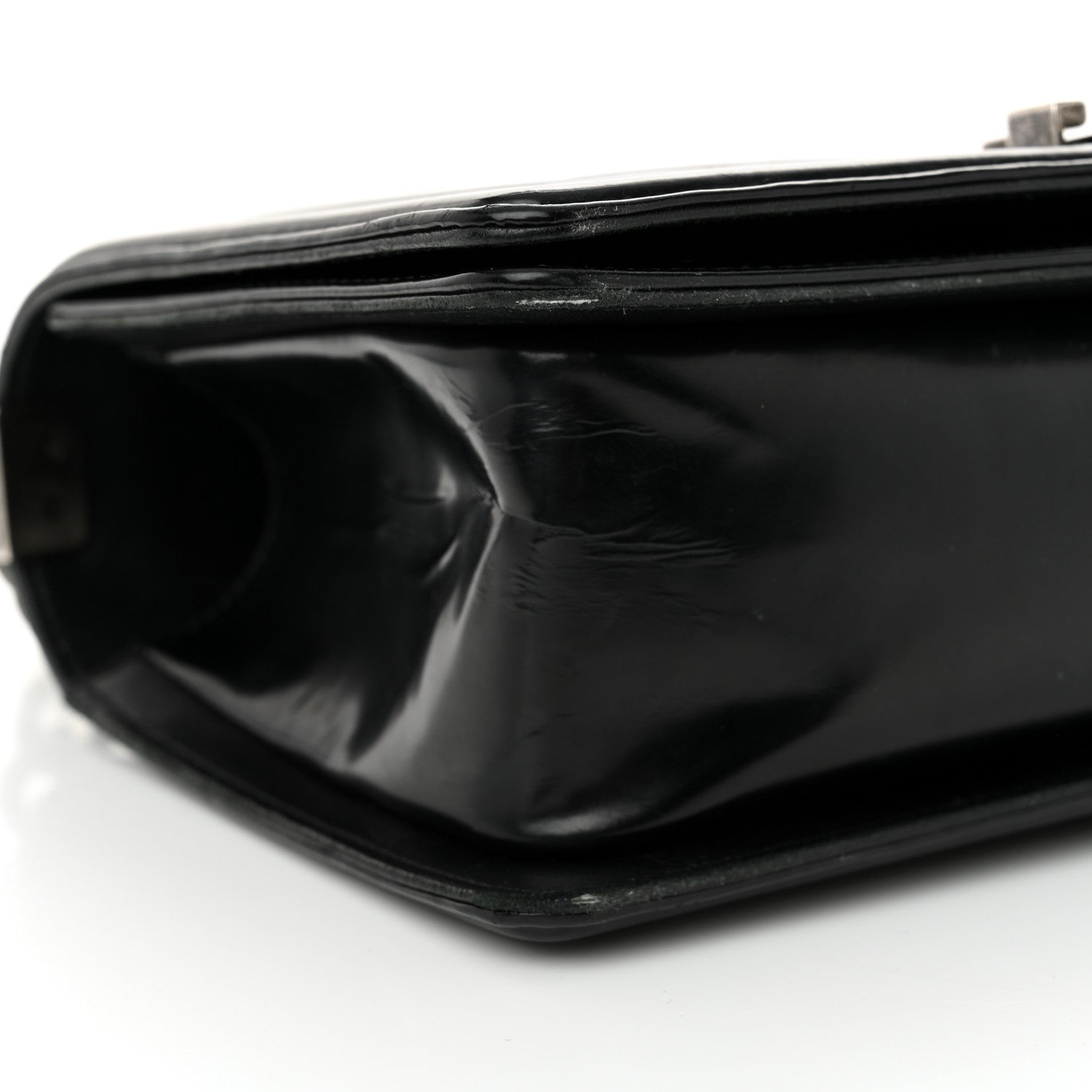 Chanel Glazed Calfskin Medium Boy Flap Black 9 of 13