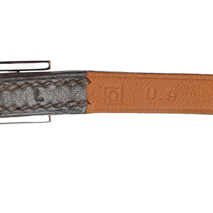 Hermes Swift 3MM Hapi 4 Tours Bracelet L Etain 4 of 8
