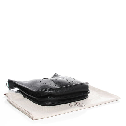 Hermes Taurillon Clemence Evelyne III PM Black 4 of 18