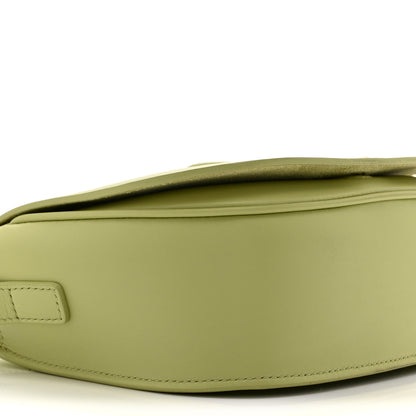 Celine Smooth Calfskin Cuir Triomphe Folco Crossbody Bag Light Jade 10 of 11