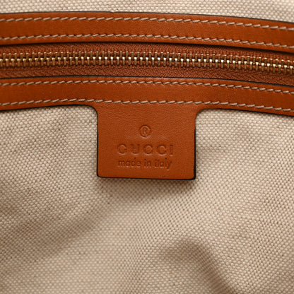 Gucci Monogram Medium Heritage Shoulder Bag Light Tobacco 6 of 10