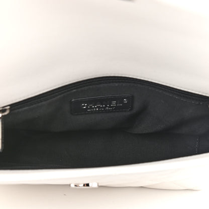 Chanel Caviar Quilted My Everything Flap White Black 5 of 9