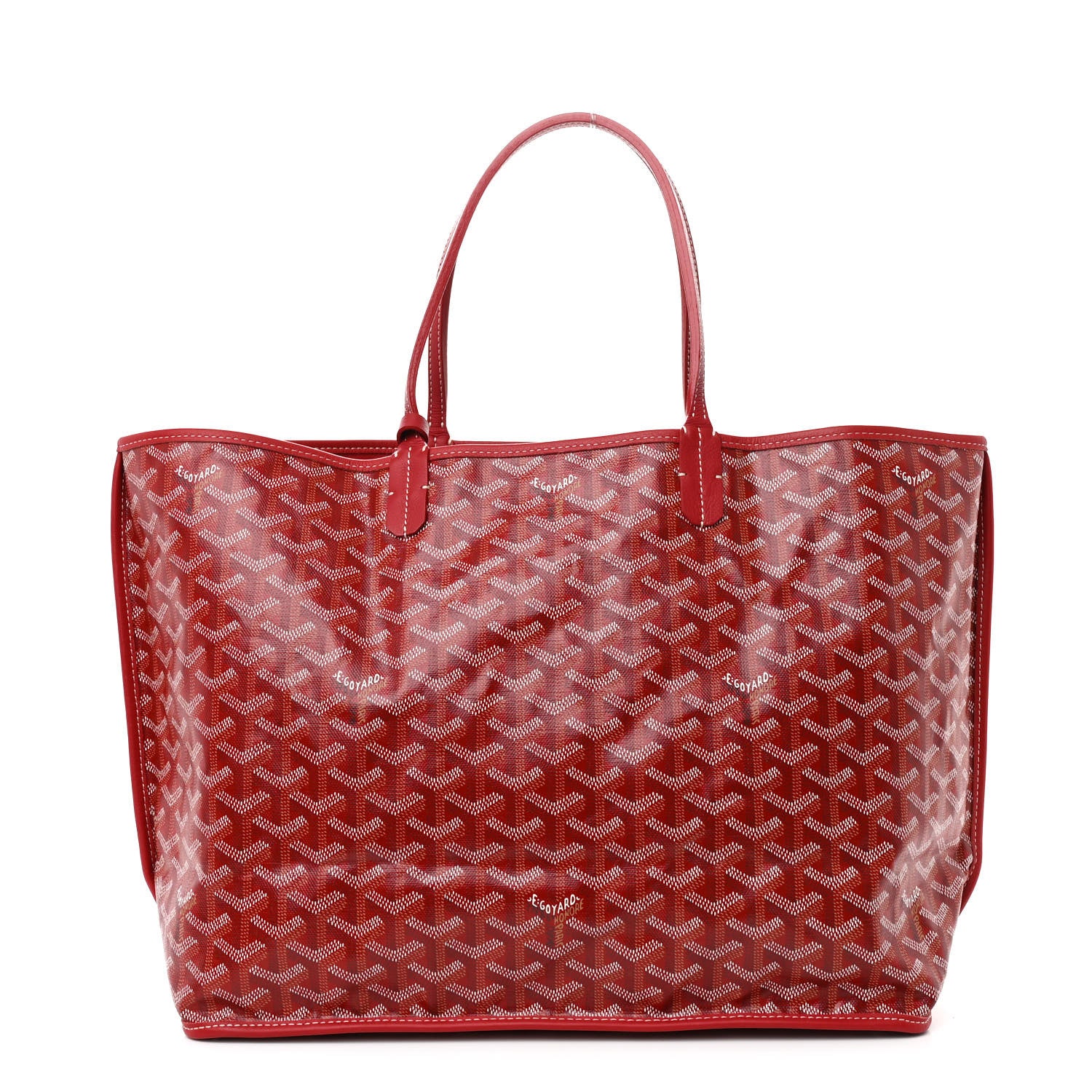 Goyard Goyardine Reversible Anjou PM Red 1 of 17