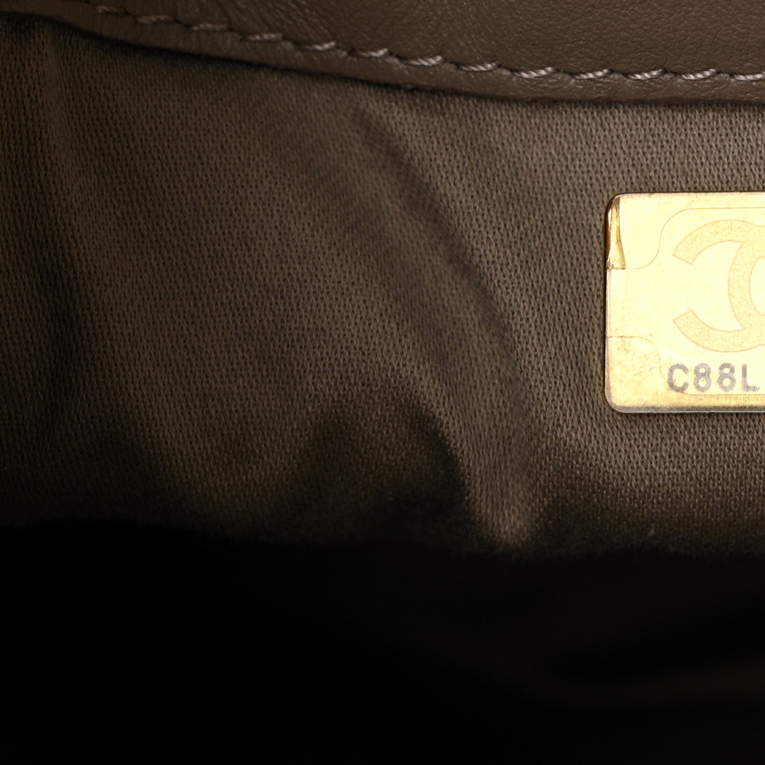 Chanel Suede Quilted Small Chanel 25 Handbag Dark Grey 7 of 10