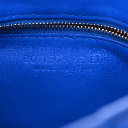 Bottega Veneta Lambskin Maxi Intreccio Padded Chain Cassette Crossbody Bag Cobalt 6 of 10