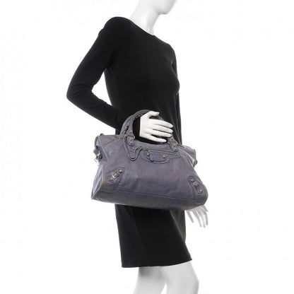 Balenciaga Agneau Giant 12 Silver Hardware City Jacynthe 2 of 15