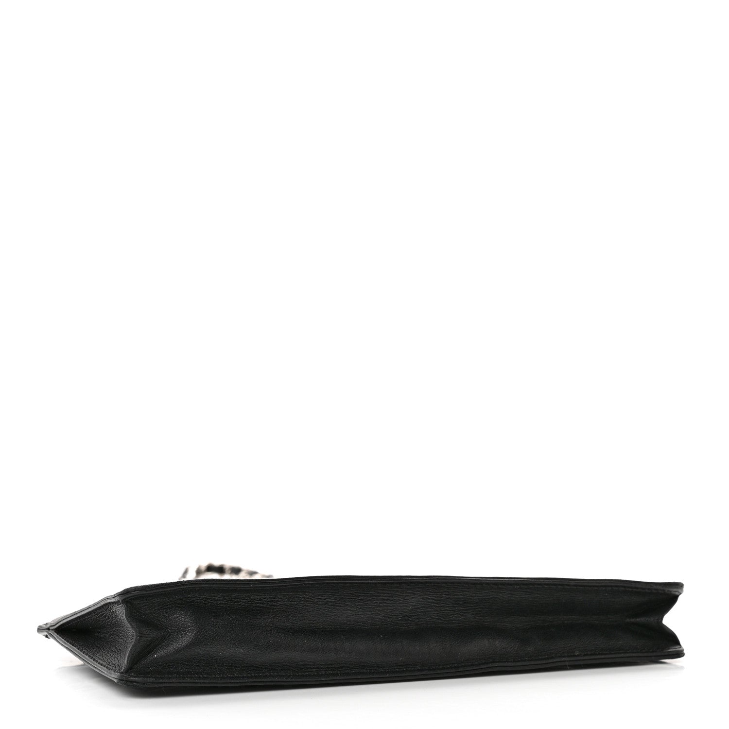 Chanel Lambskin Precious Symbols Pochette Black 3 of 12