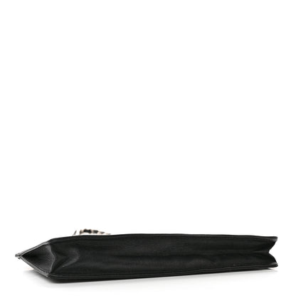Chanel Lambskin Precious Symbols Pochette Black 3 of 12