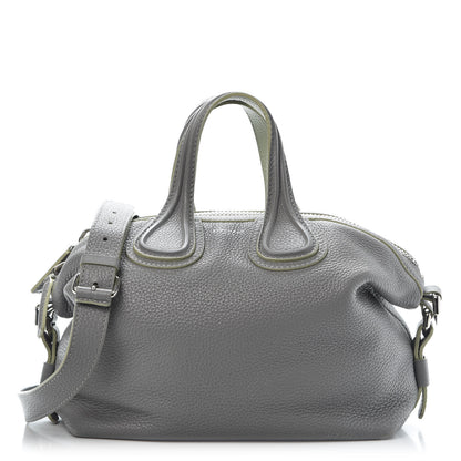 Givenchy Pebbled Calfskin Small Nightingale Pearl Grey 1 of 15