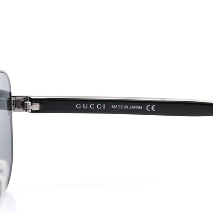 Gucci Web Aviator Sunglasses GG0528S Black 6 of 8