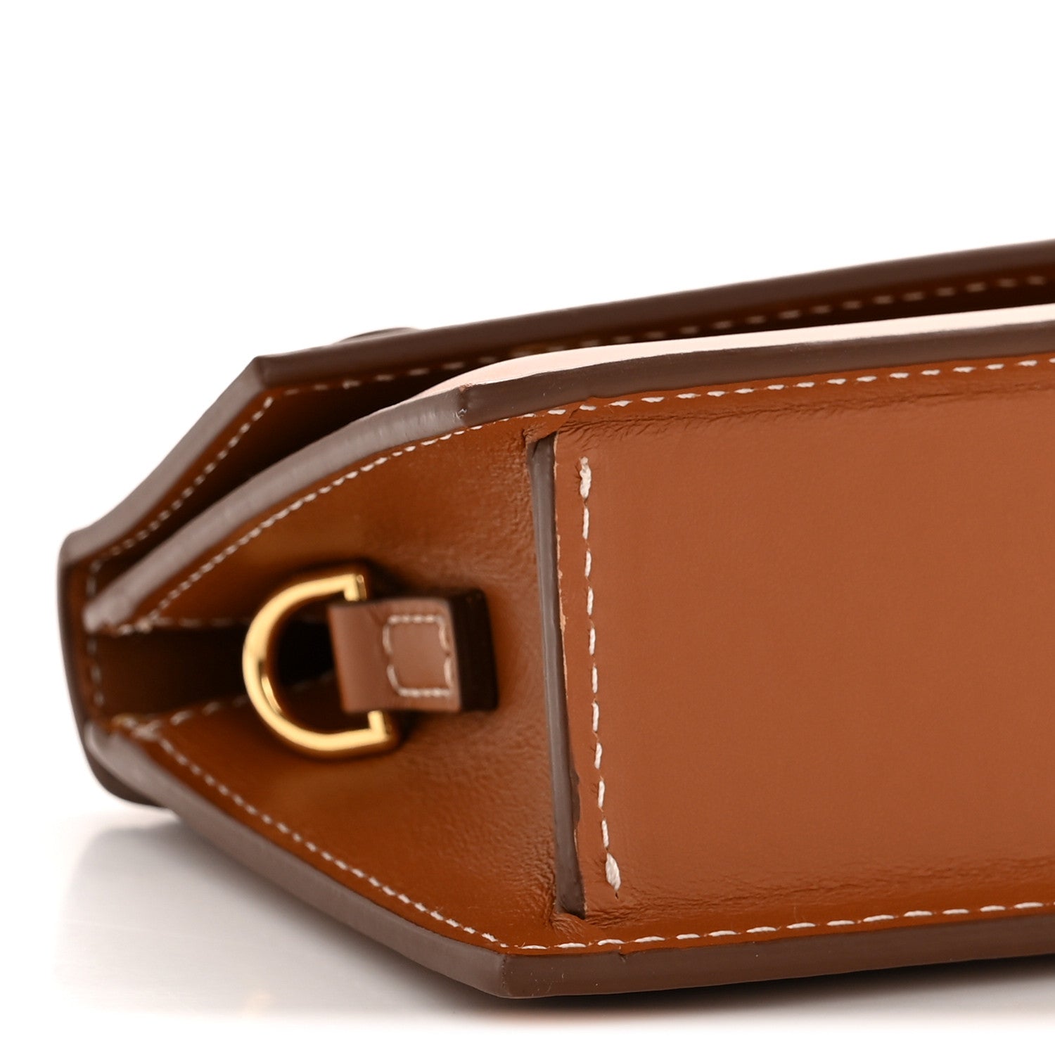 Jacquemus Smooth Calfskin Le Chiquito Long Light Brown 8 of 11