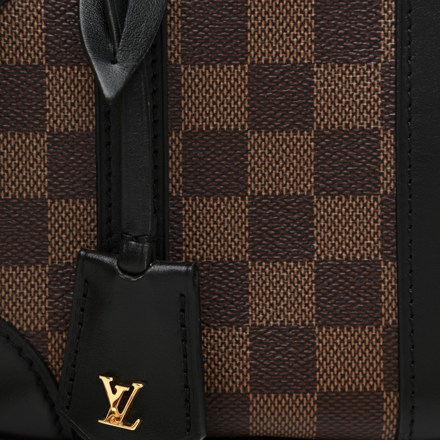 Louis Vuitton Damier Ebene Valisette Souple BB Black 6 of 9