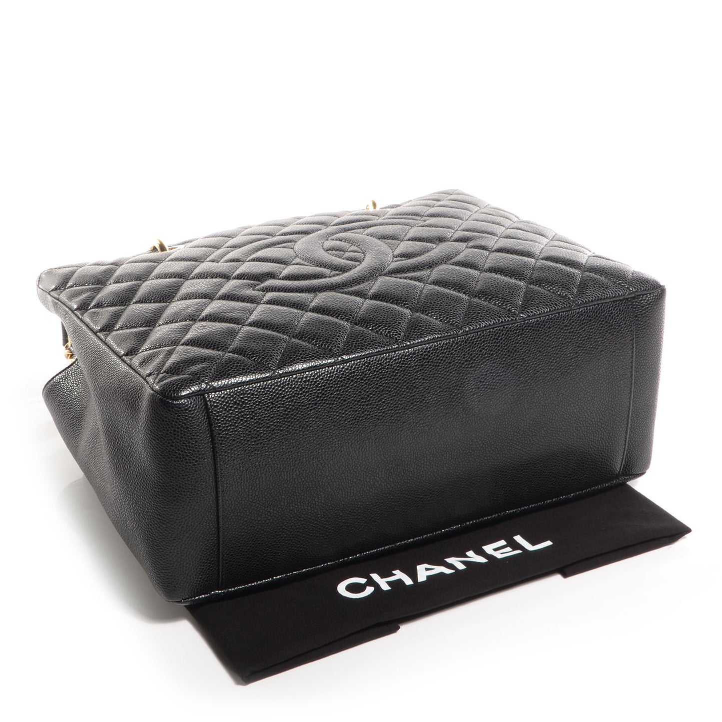 Caviar Grand Shopping Tote GST Black