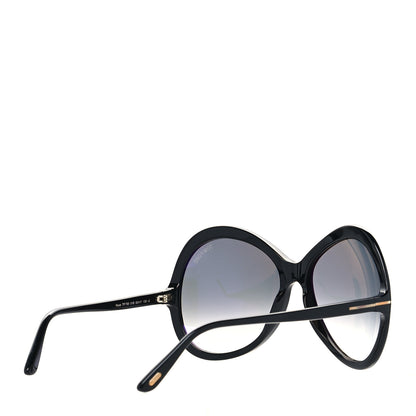 Tom Ford Acetate Rose Sunglasses TF765 Black 4 of 8