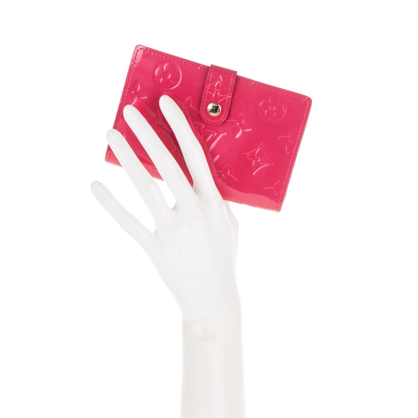 Vernis French Purse Wallet Rose Pop