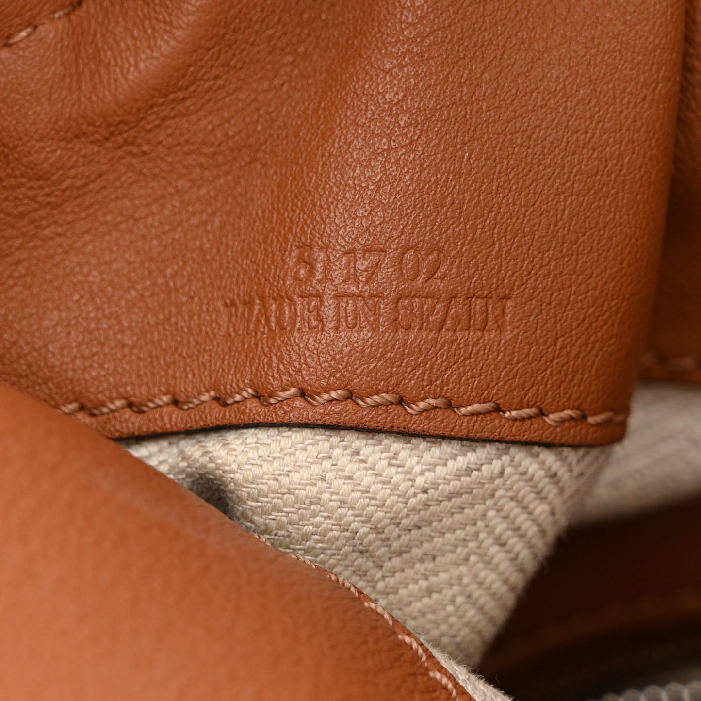 Nappa Medium Flamenco Knot Bag Tan