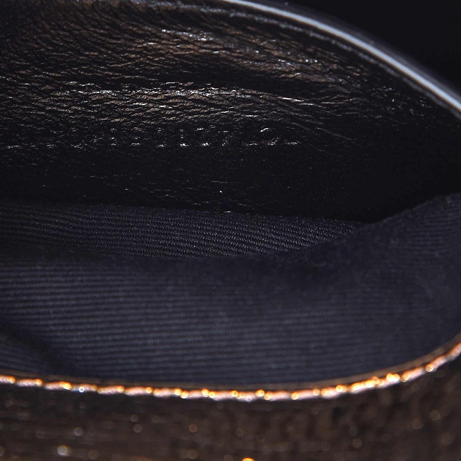 Saint Laurent Metallic Cracked Calfskin Matelasse Monogram Medium College Bag Copper 7 of 7