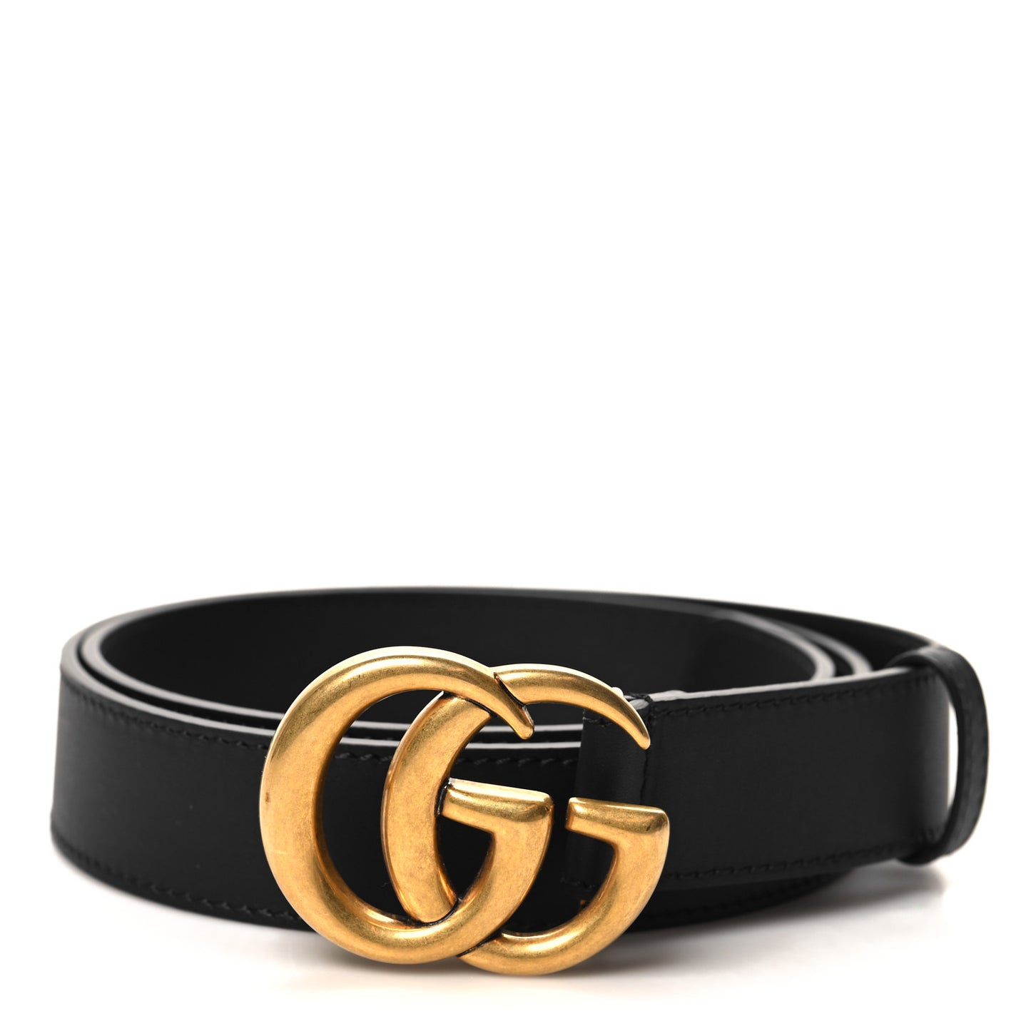 Calfskin Double G 30mm Belt 90 36 Black
