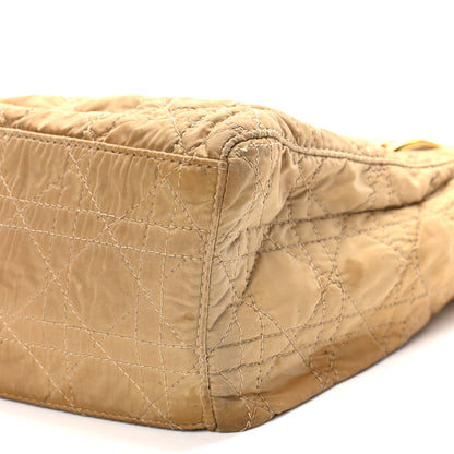 Christian Dior Nylon Cannage Medium Lady Dior Beige 8 of 18