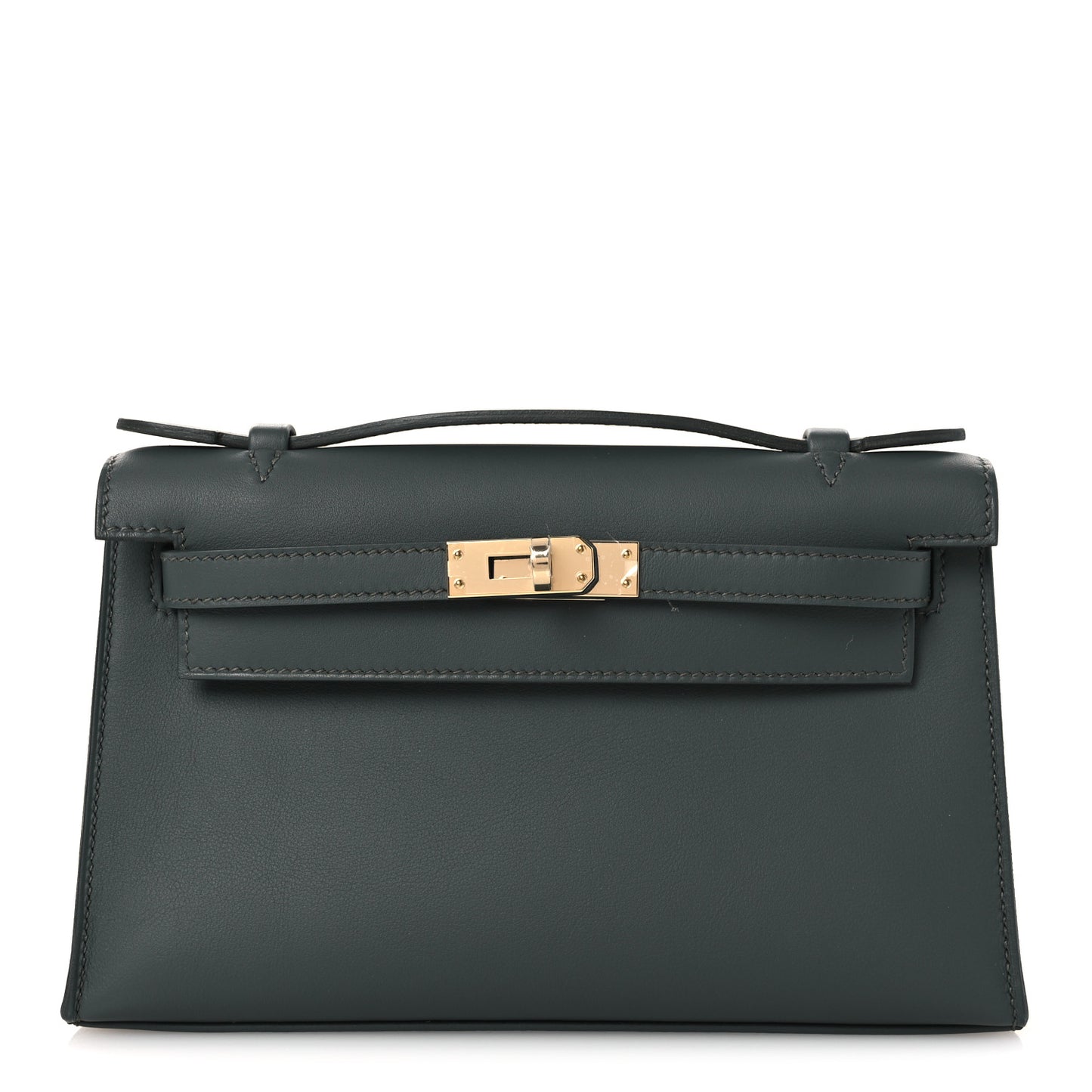 Swift Kelly Pochette Clutch Vert Mangrove