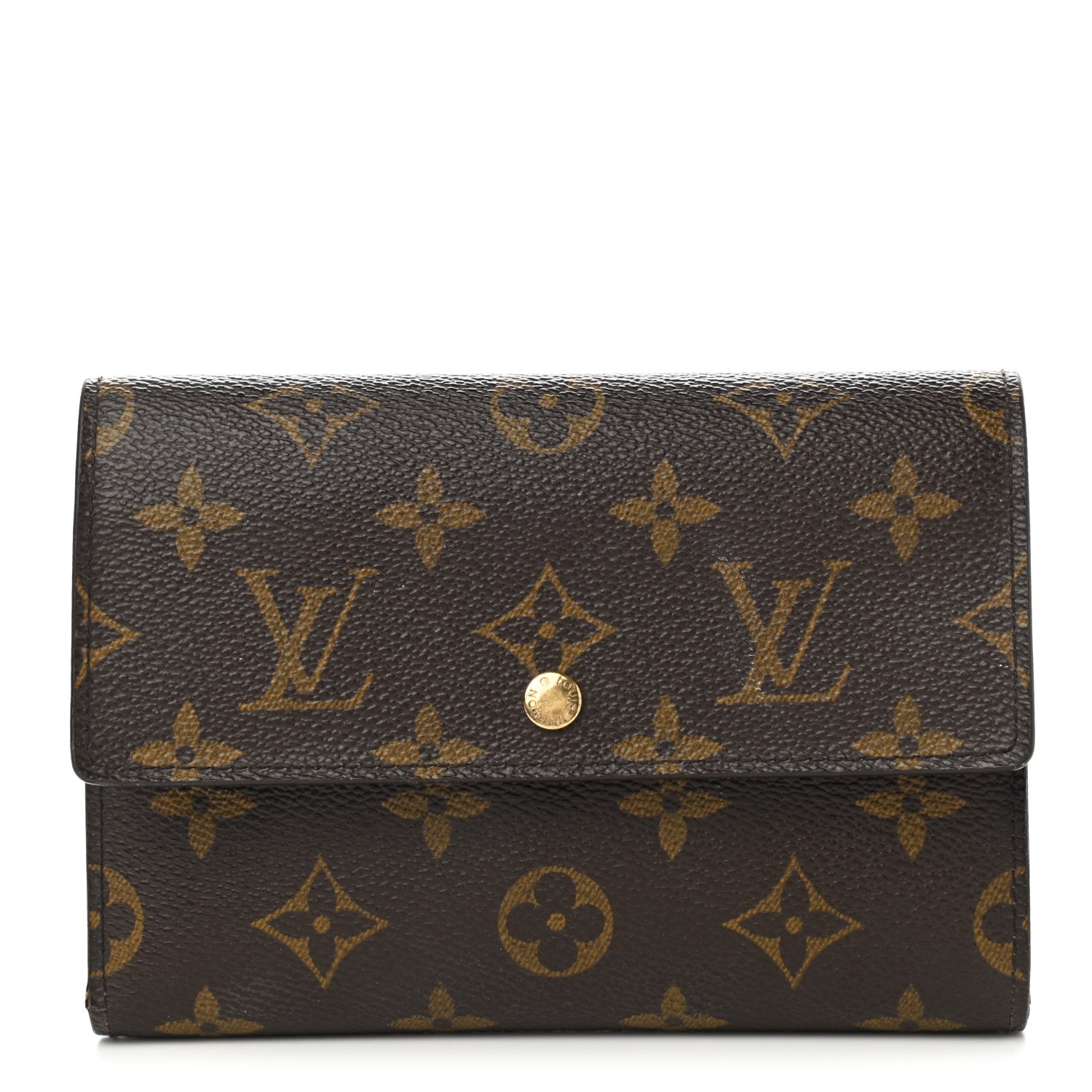 Louis Vuitton Monogram Porte Tresor Etui Papiers Wallet 1 of 7