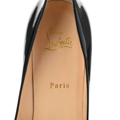Christian Louboutin Patent Pigalle Plato 120 Pumps 40 Black 7 of 7