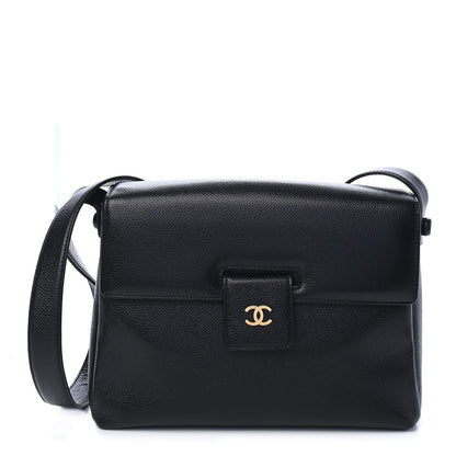 Chanel Caviar Medium Shoulder Bag Black 1 of 10
