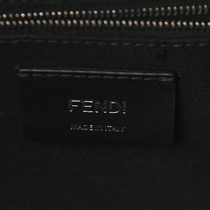 Fendi Shiny Nappa Trapuntata Mini Backpack Black 6 of 9