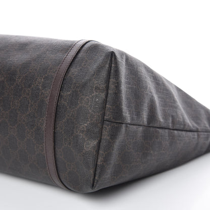 Gucci GG Supreme Monogram Medium Nice Tote Dark Brown 11 of 13