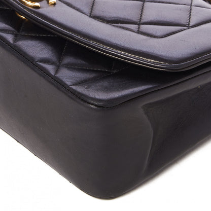 Chanel Lambskin Quilted Small Single Flap Bag Black 5 of 9