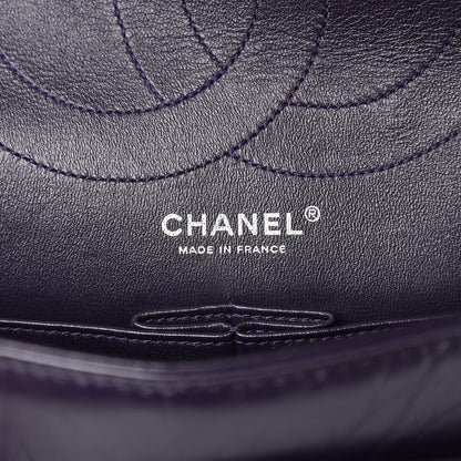 Chanel Aged Calfskin Quilted 2.55 Reissue 227 Flap Dark Purple 7 of 8
