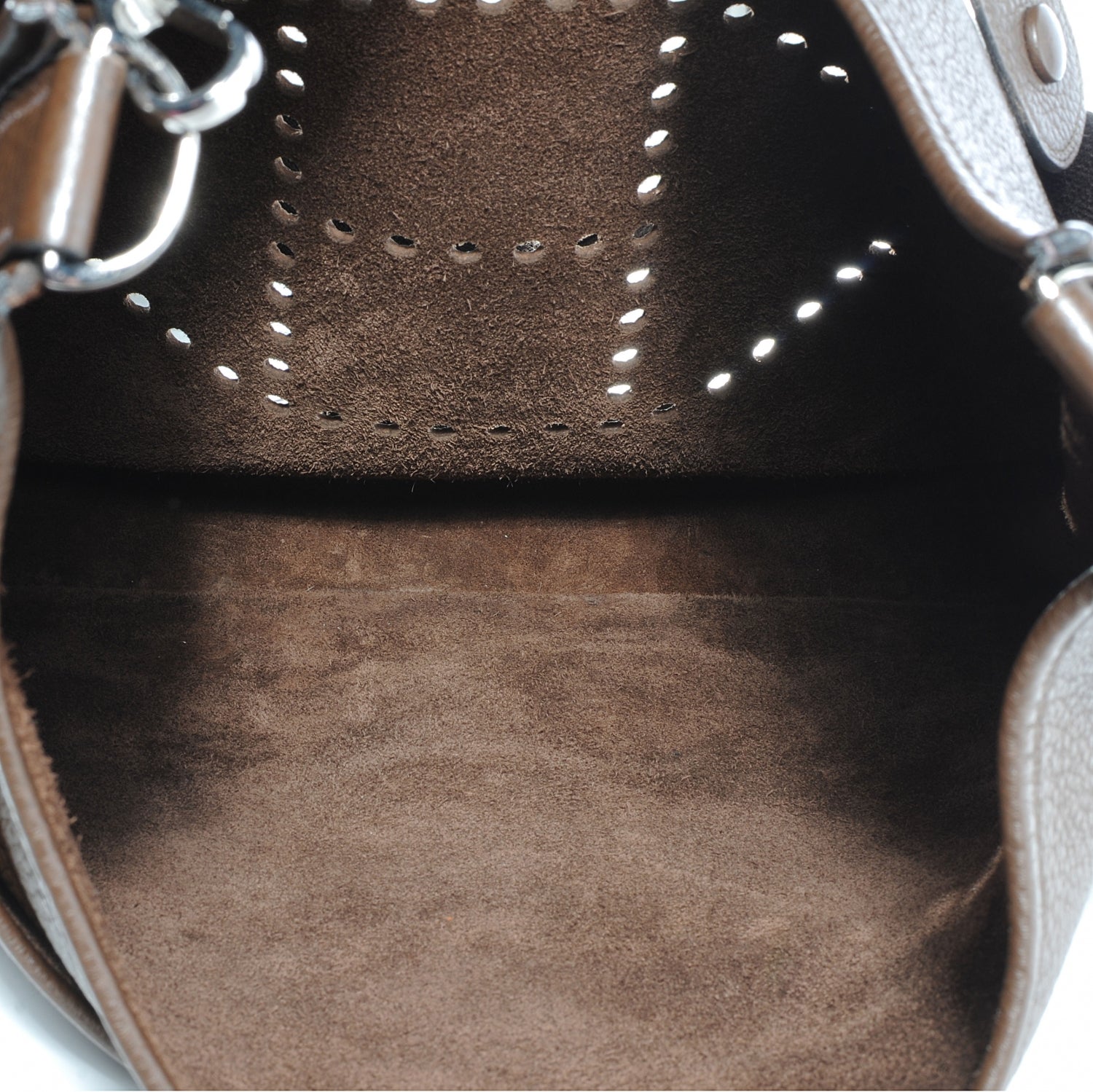 Hermes Taurillon Clemence Evelyne TGM II Chocolate 6 of 8