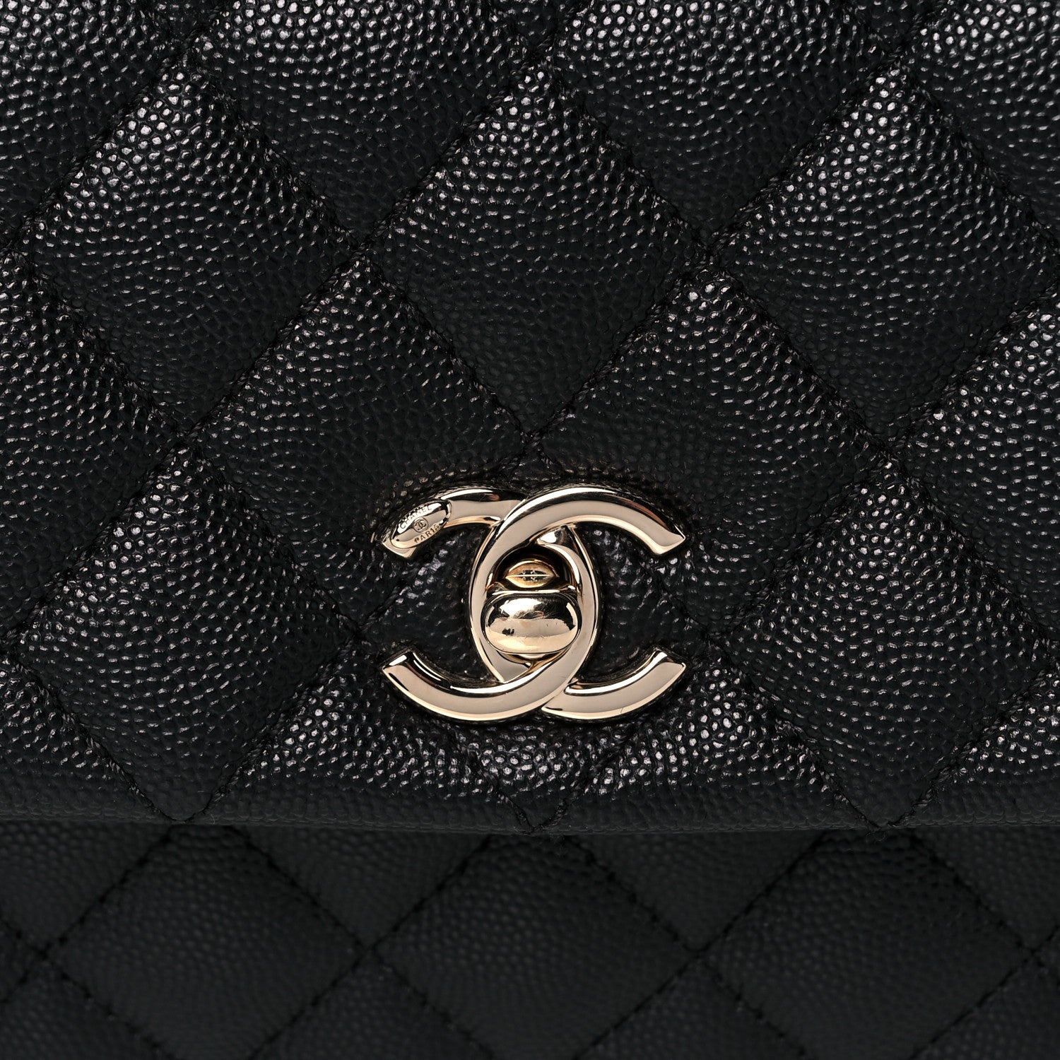 Chanel Caviar Quilted Mini Coco Handle Flap Black 8 of 11
