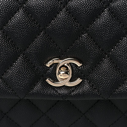 Chanel Caviar Quilted Mini Coco Handle Flap Black 8 of 11