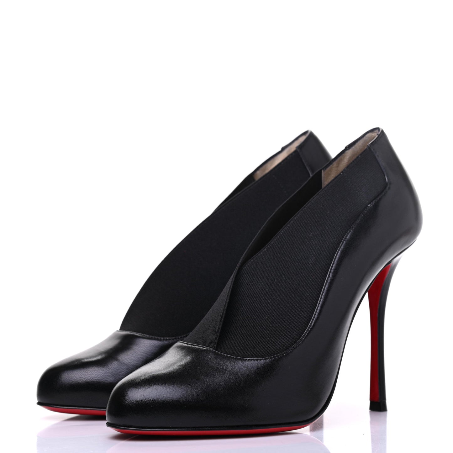 Shiny Nappa Toot Couverte 100 Pumps 37.5 Black