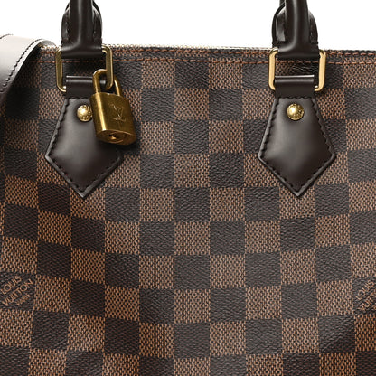 Louis Vuitton Damier Ebene Speedy Bandouliere 25 8 of 10