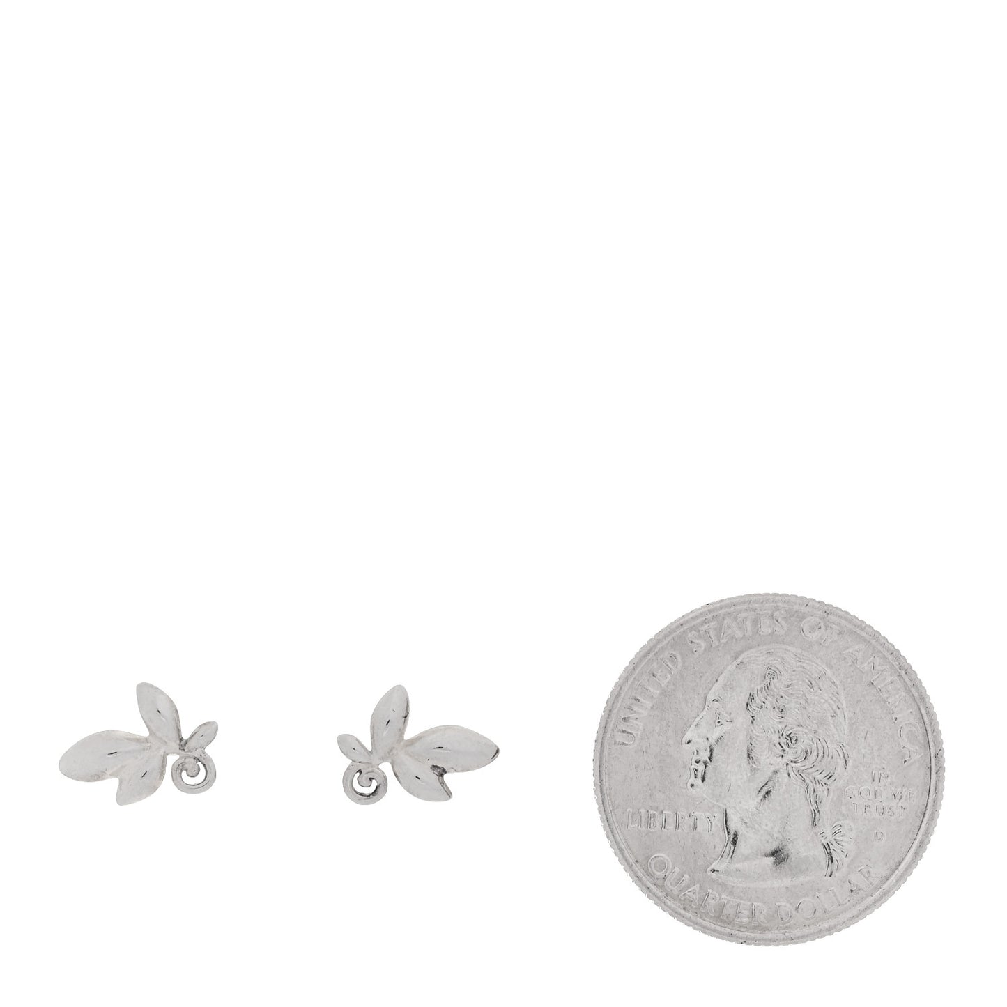 Sterling Silver Paloma Picasso Olive Leaf Earrings