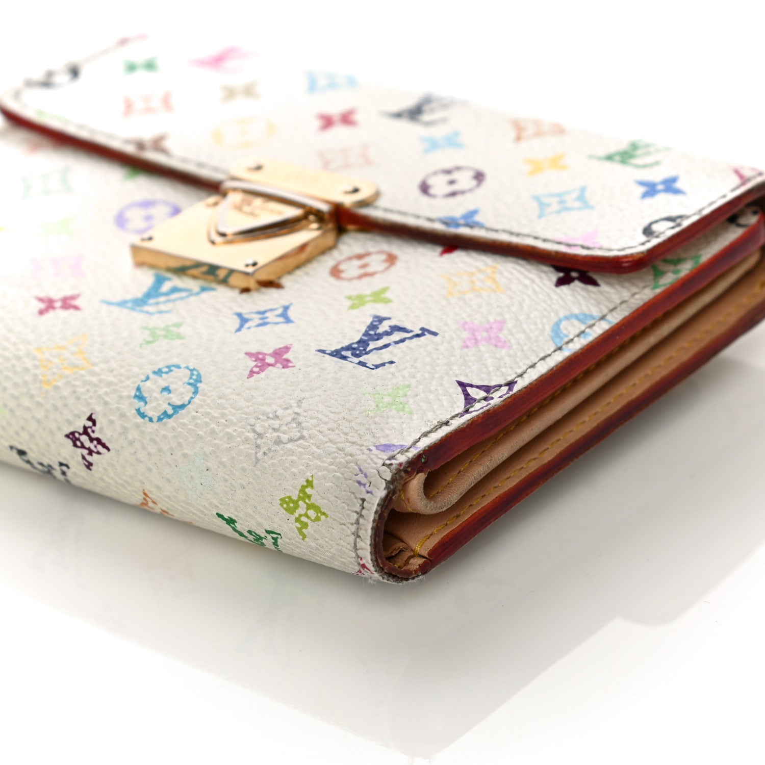 Louis Vuitton Monogram Multicolor Koala Wallet White 9 of 22